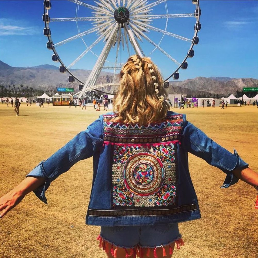 PRIMARK Embroidery Festival Jean Jacket